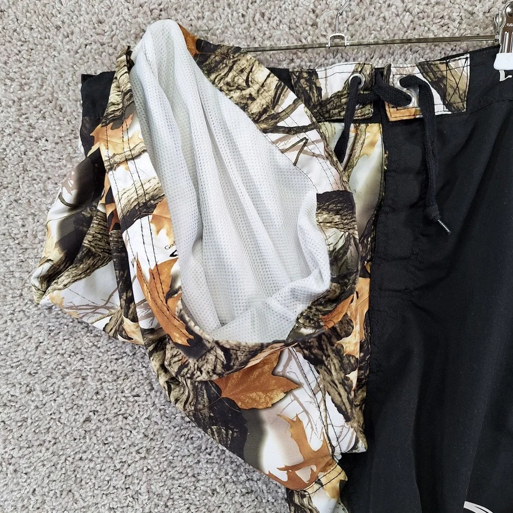 Legendary Whitetails Board Shorts Mens 2XL God's Country Camo Swim Trunks